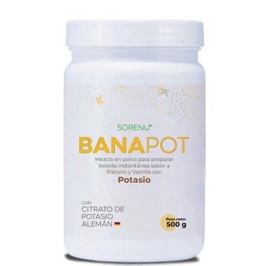 Banapot, Citrato de Potasio x 500 g - Sorenu