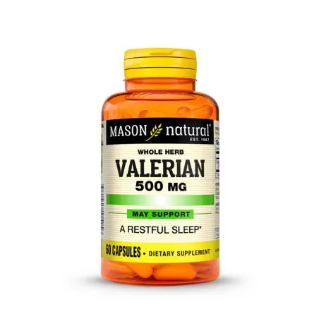 Valeriana en Cápsulas 500 mg x 60 u - Mason Natur