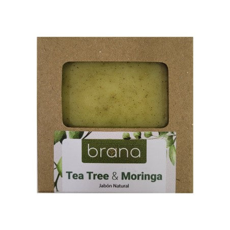 Jabón de Árbol de Té y Moringa x 70 g - Brana