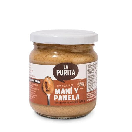 Mantequilla de Maní con Panela x 170 g - La Purita