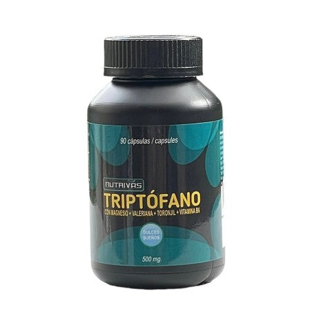 Triptófano en Cápsulas 500 mg x 90 u - Nutrivás