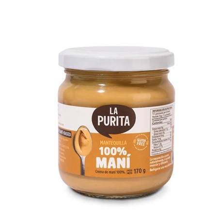 Mantequilla de Maní x 170 g - La Purita