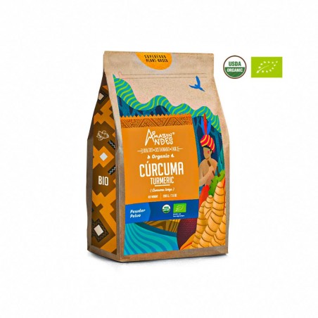 Cúrcuma en Polvo Orgánica x 200 g - Amazon Andes